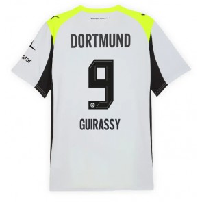 Lacne Muži Futbalové dres Borussia Dortmund Serhou Guirassy #9 2025-26 Krátky Rukáv - Preč